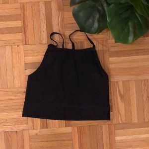 SOLD ❌Athleta black crop workout top